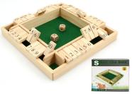 SHUT THE BOX For 4 Players 10 shut Variation 1 10 Dice Game 