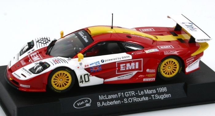 McLaren F1 GTR No 40 LeMans 1998 Slot it 132 Slotcar Slotit CA10e