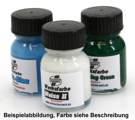 26,40EUR/100ml) Werksfarben Farbe für Slotcar Modellbau