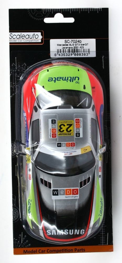 Merecdes SLS AMG GT3 Jaramara 2011 No 23 124 Slotcar SC7024B